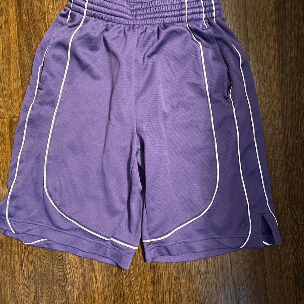 Purple cloth shorts